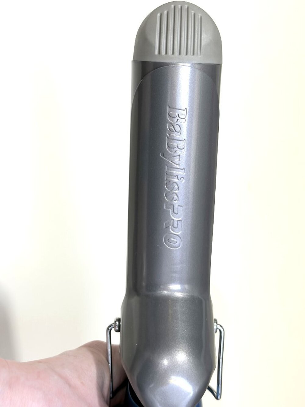 NWOT BaBylissPRO Nano Titanium 1¼" Spring Curling Iron Blue - Picture 6 of 8